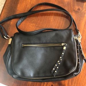 Black Cross-Body Bag
